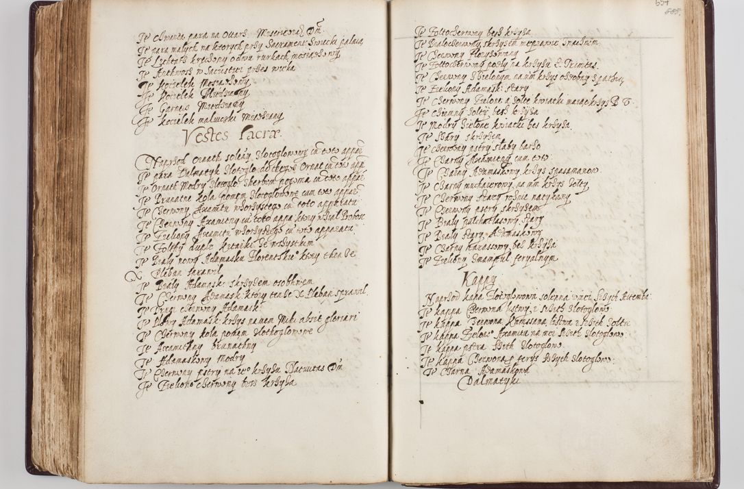 Zdjęcie nr 296 dla obiektu archiwalnego: Visitatio seconda Ecclesiae et Conventus Sacra tituli Corporis Christi Cracoviae in Cazimiria