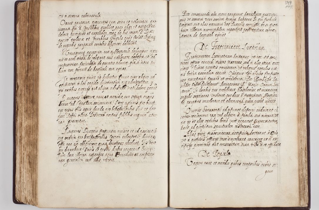 Zdjęcie nr 292 dla obiektu archiwalnego: Visitatio seconda Ecclesiae et Conventus Sacra tituli Corporis Christi Cracoviae in Cazimiria