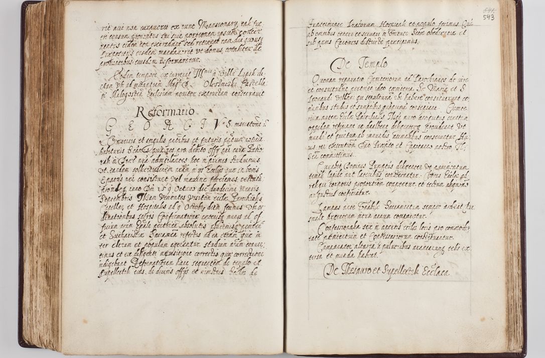 Zdjęcie nr 289 dla obiektu archiwalnego: Visitatio seconda Ecclesiae et Conventus Sacra tituli Corporis Christi Cracoviae in Cazimiria