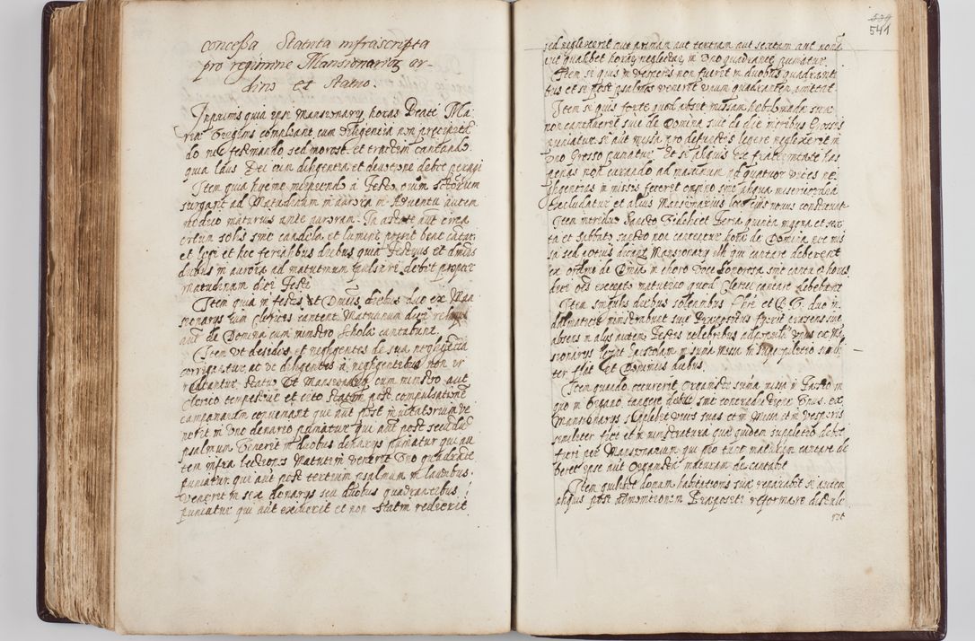 Zdjęcie nr 288 dla obiektu archiwalnego: Visitatio seconda Ecclesiae et Conventus Sacra tituli Corporis Christi Cracoviae in Cazimiria