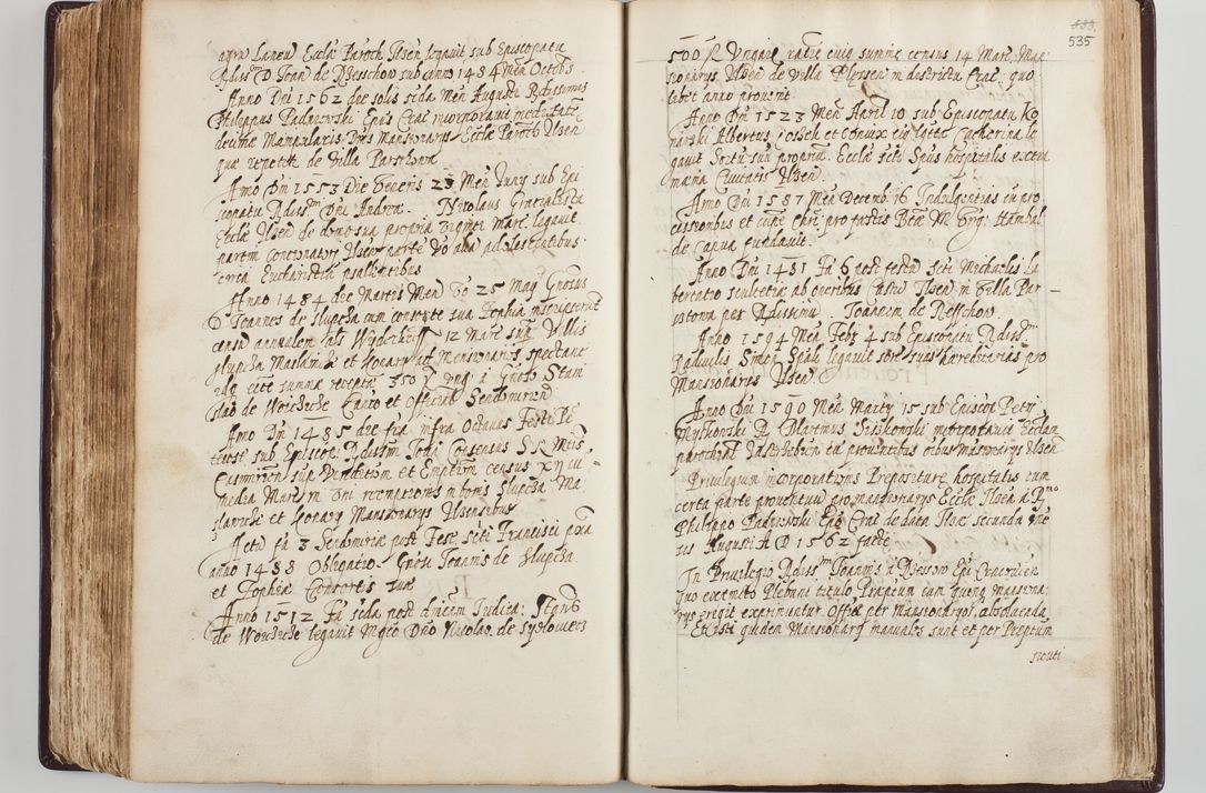 Zdjęcie nr 285 dla obiektu archiwalnego: Visitatio seconda Ecclesiae et Conventus Sacra tituli Corporis Christi Cracoviae in Cazimiria