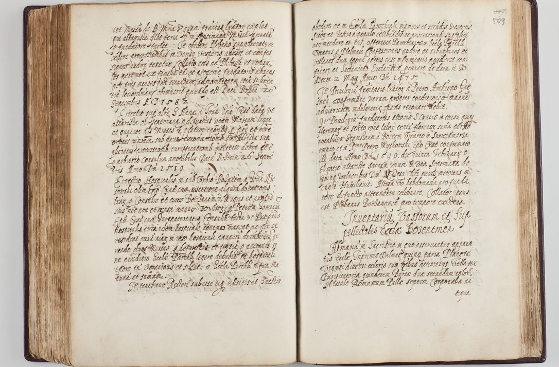 Zdjęcie nr 270 dla obiektu archiwalnego: Visitatio seconda Ecclesiae et Conventus Sacra tituli Corporis Christi Cracoviae in Cazimiria