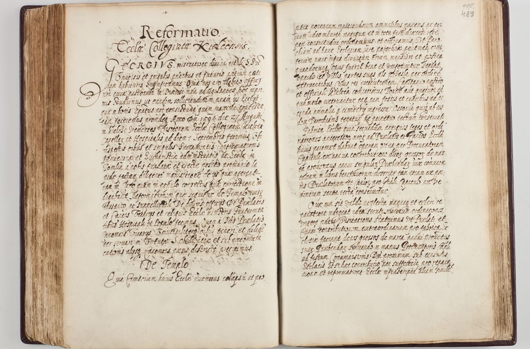 Zdjęcie nr 260 dla obiektu archiwalnego: Visitatio seconda Ecclesiae et Conventus Sacra tituli Corporis Christi Cracoviae in Cazimiria