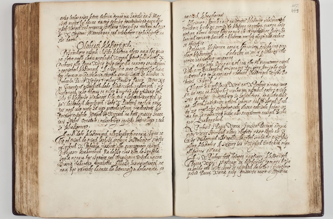 Zdjęcie nr 244 dla obiektu archiwalnego: Visitatio seconda Ecclesiae et Conventus Sacra tituli Corporis Christi Cracoviae in Cazimiria