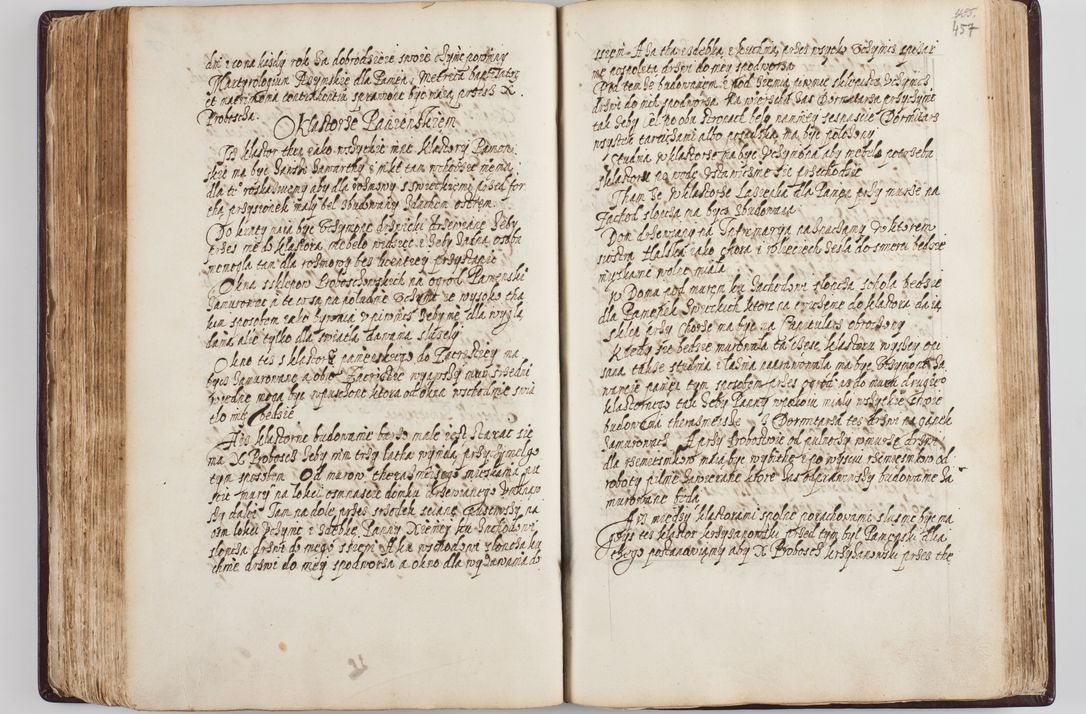 Zdjęcie nr 243 dla obiektu archiwalnego: Visitatio seconda Ecclesiae et Conventus Sacra tituli Corporis Christi Cracoviae in Cazimiria