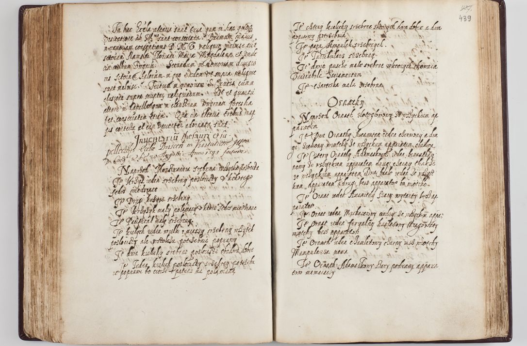 Zdjęcie nr 234 dla obiektu archiwalnego: Visitatio seconda Ecclesiae et Conventus Sacra tituli Corporis Christi Cracoviae in Cazimiria