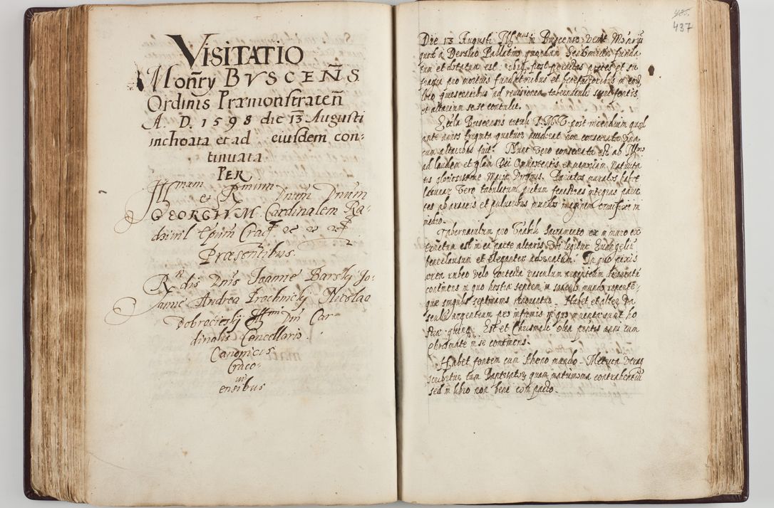 Zdjęcie nr 233 dla obiektu archiwalnego: Visitatio seconda Ecclesiae et Conventus Sacra tituli Corporis Christi Cracoviae in Cazimiria