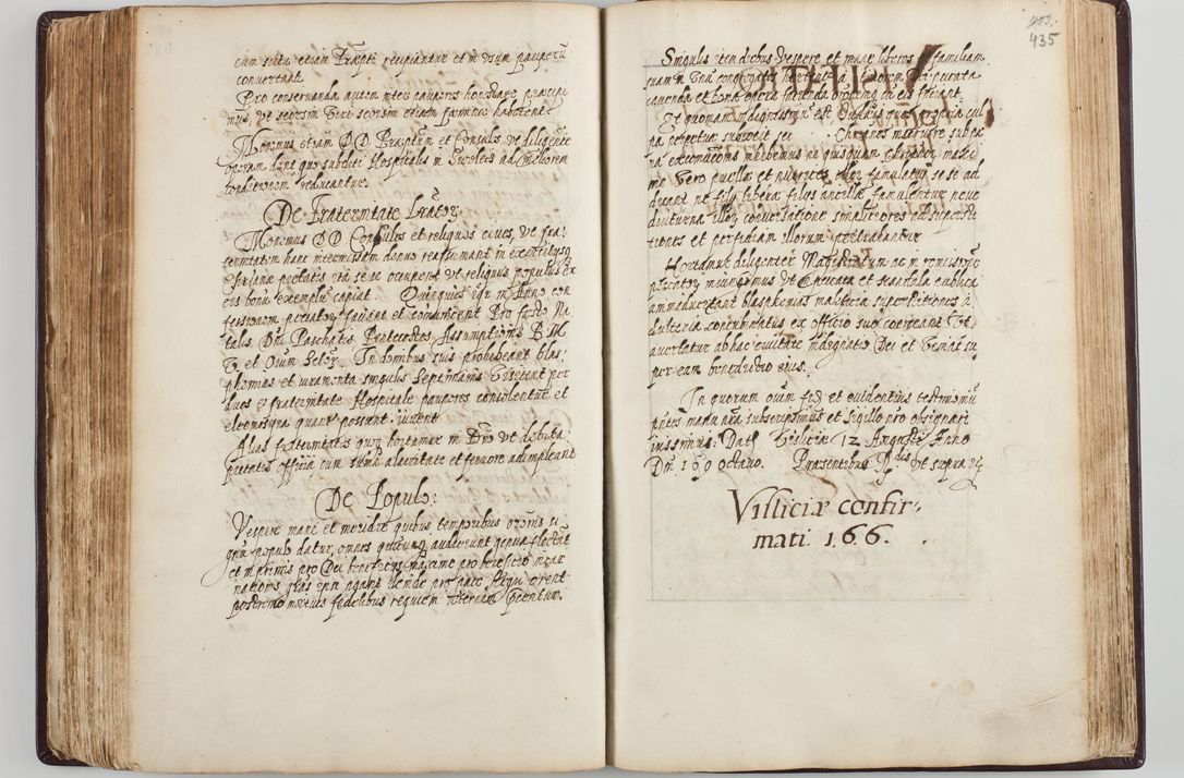 Zdjęcie nr 232 dla obiektu archiwalnego: Visitatio seconda Ecclesiae et Conventus Sacra tituli Corporis Christi Cracoviae in Cazimiria