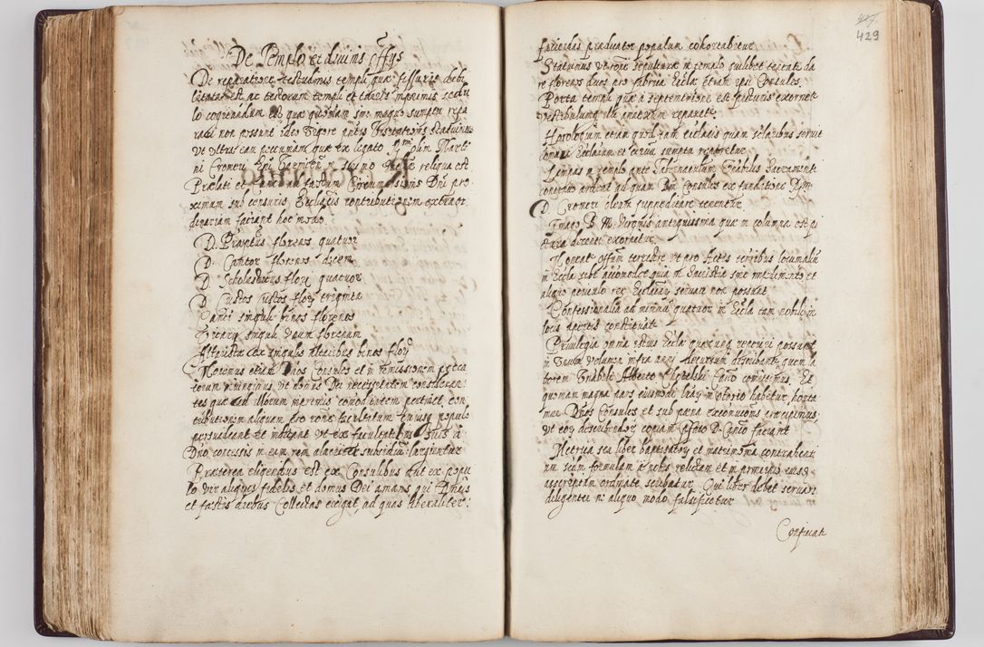 Zdjęcie nr 229 dla obiektu archiwalnego: Visitatio seconda Ecclesiae et Conventus Sacra tituli Corporis Christi Cracoviae in Cazimiria