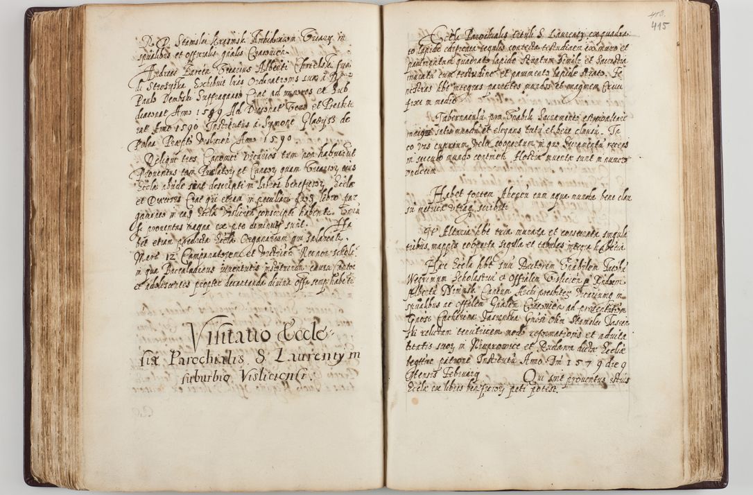 Zdjęcie nr 222 dla obiektu archiwalnego: Visitatio seconda Ecclesiae et Conventus Sacra tituli Corporis Christi Cracoviae in Cazimiria