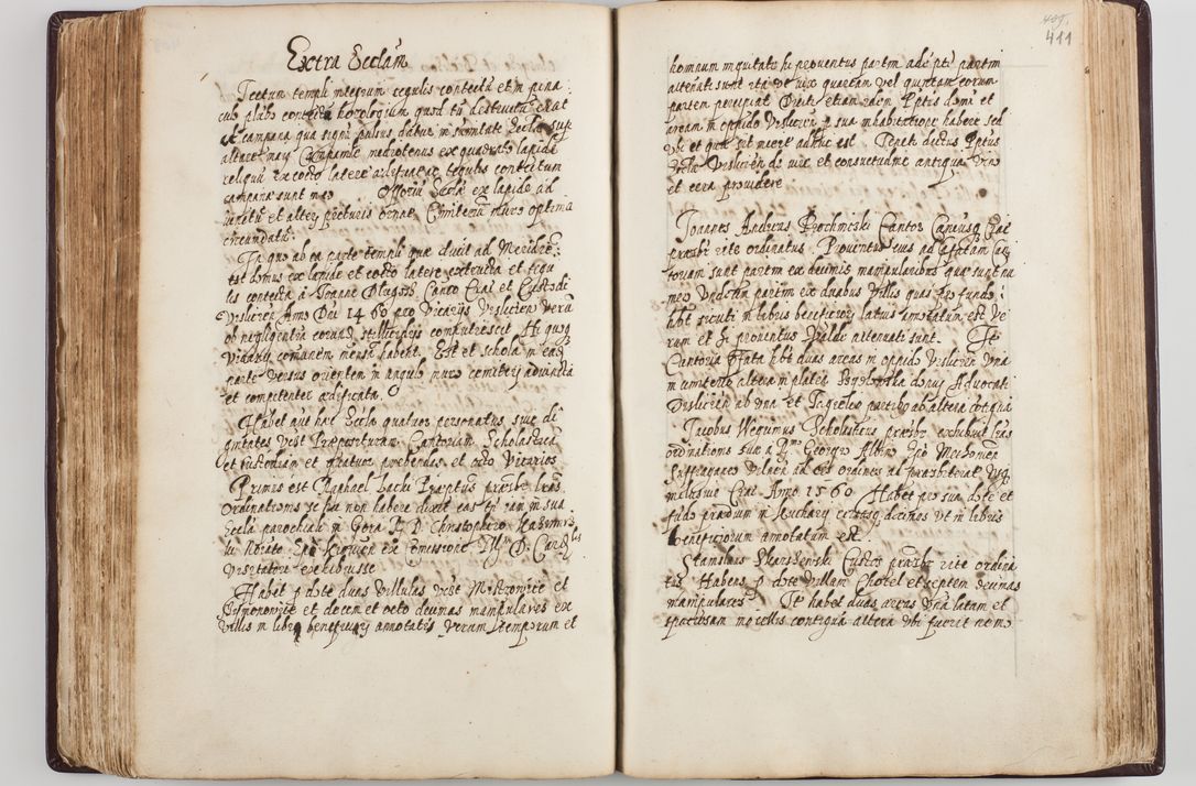 Zdjęcie nr 220 dla obiektu archiwalnego: Visitatio seconda Ecclesiae et Conventus Sacra tituli Corporis Christi Cracoviae in Cazimiria