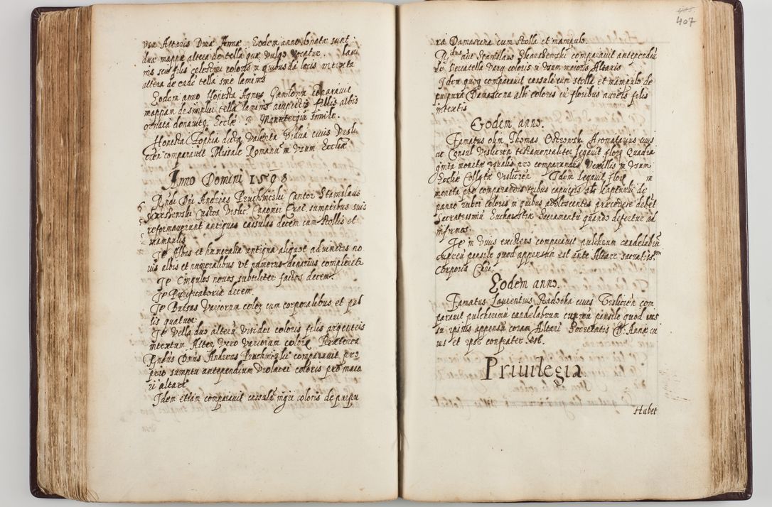Zdjęcie nr 218 dla obiektu archiwalnego: Visitatio seconda Ecclesiae et Conventus Sacra tituli Corporis Christi Cracoviae in Cazimiria