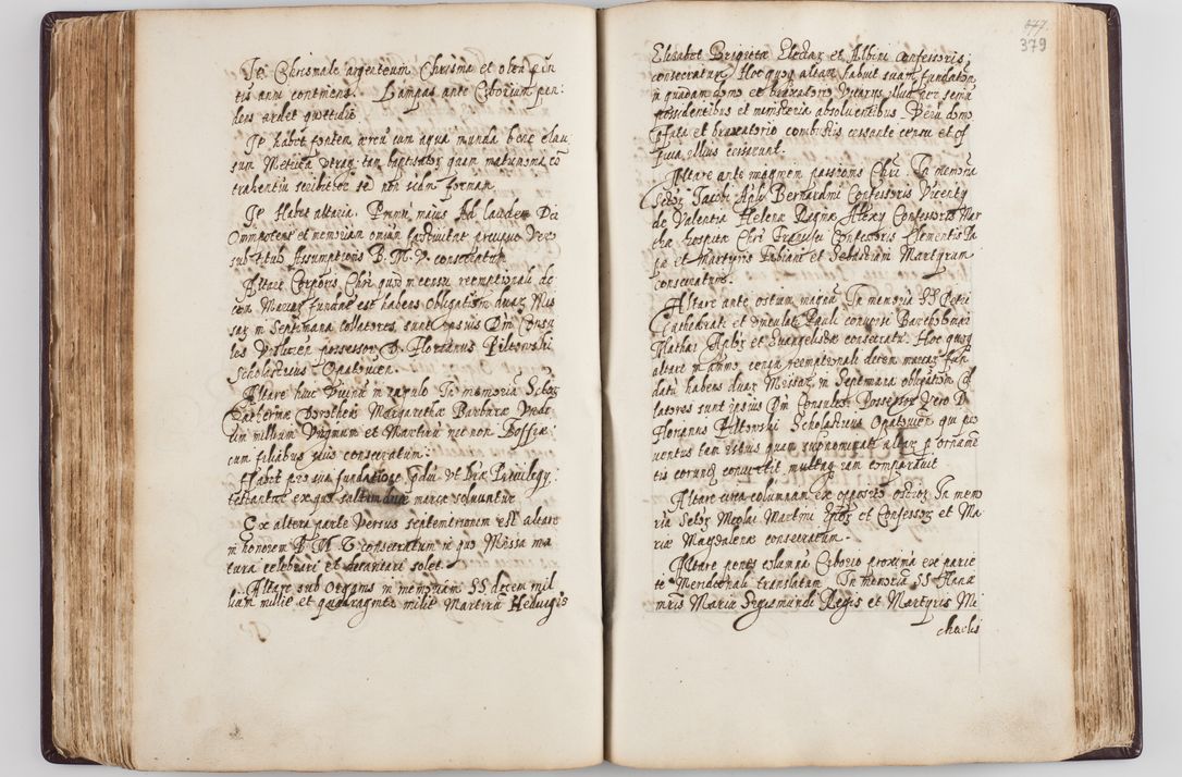 Zdjęcie nr 203 dla obiektu archiwalnego: Visitatio seconda Ecclesiae et Conventus Sacra tituli Corporis Christi Cracoviae in Cazimiria