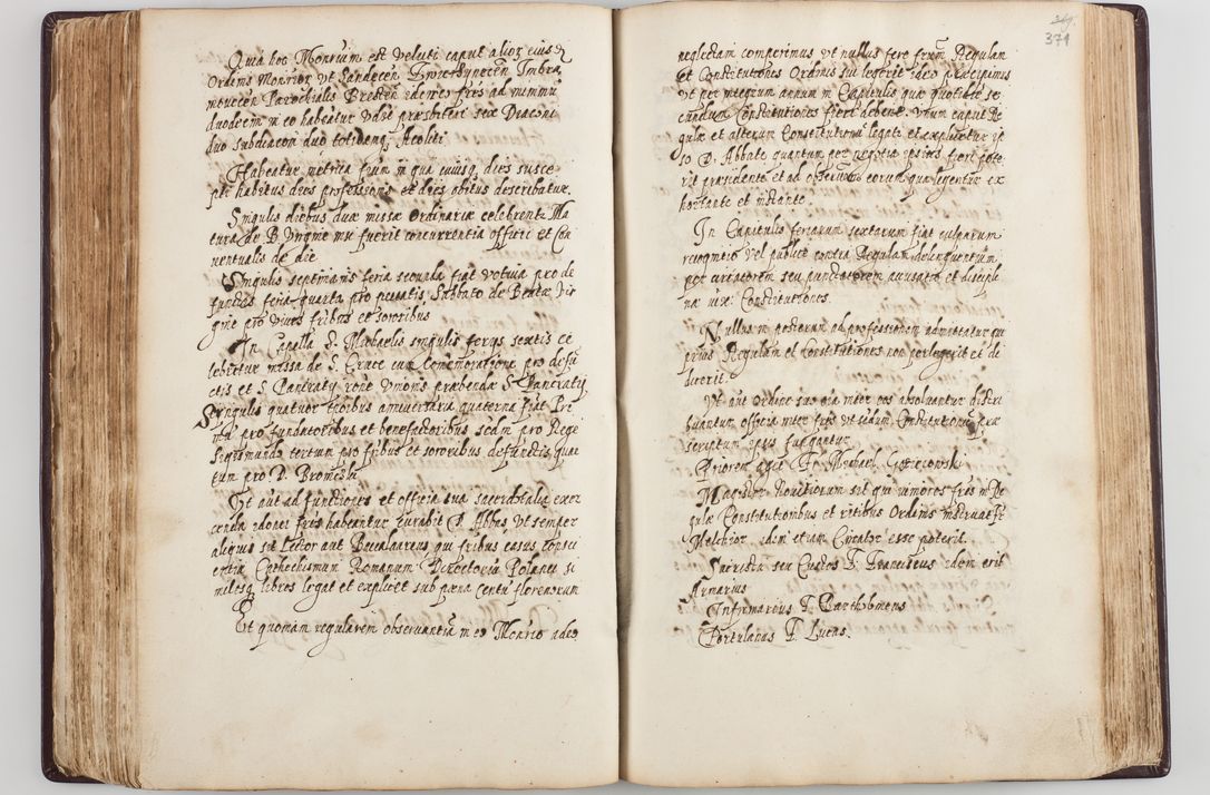 Zdjęcie nr 199 dla obiektu archiwalnego: Visitatio seconda Ecclesiae et Conventus Sacra tituli Corporis Christi Cracoviae in Cazimiria