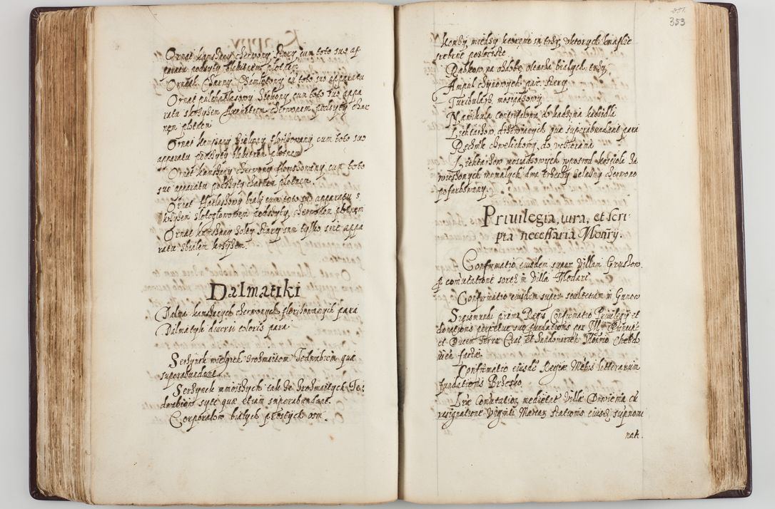 Zdjęcie nr 190 dla obiektu archiwalnego: Visitatio seconda Ecclesiae et Conventus Sacra tituli Corporis Christi Cracoviae in Cazimiria