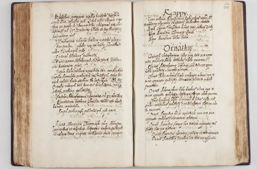 Zdjęcie nr 189 dla obiektu archiwalnego: Visitatio seconda Ecclesiae et Conventus Sacra tituli Corporis Christi Cracoviae in Cazimiria