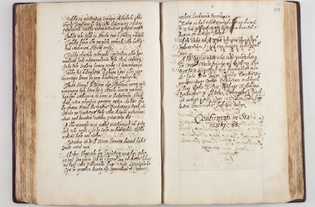 Zdjęcie nr 185 dla obiektu archiwalnego: Visitatio seconda Ecclesiae et Conventus Sacra tituli Corporis Christi Cracoviae in Cazimiria