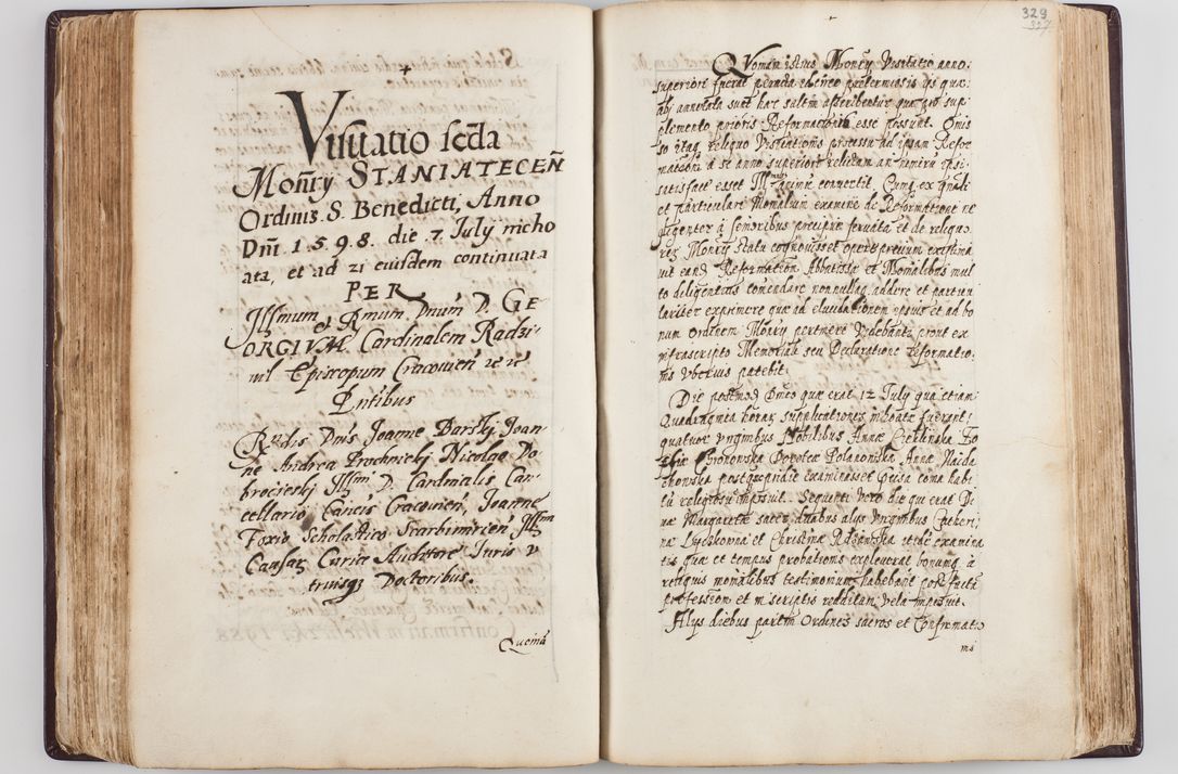 Zdjęcie nr 178 dla obiektu archiwalnego: Visitatio seconda Ecclesiae et Conventus Sacra tituli Corporis Christi Cracoviae in Cazimiria