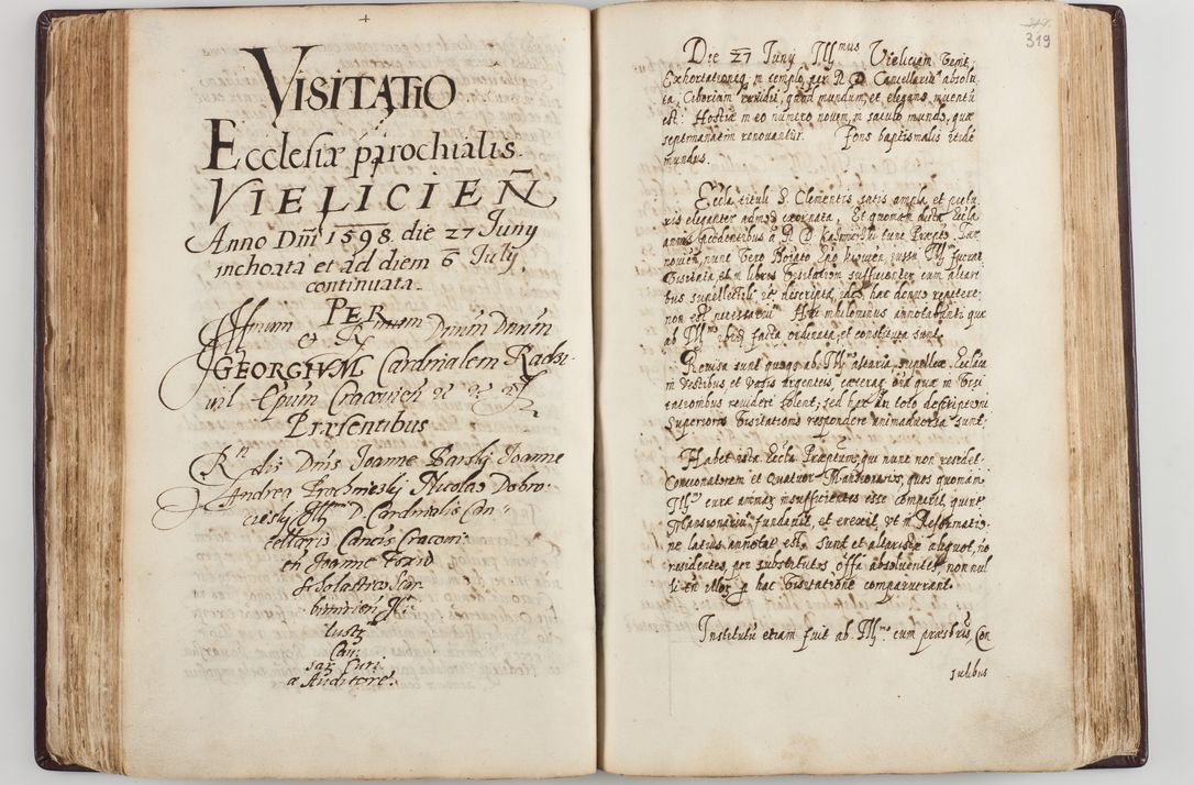 Zdjęcie nr 173 dla obiektu archiwalnego: Visitatio seconda Ecclesiae et Conventus Sacra tituli Corporis Christi Cracoviae in Cazimiria