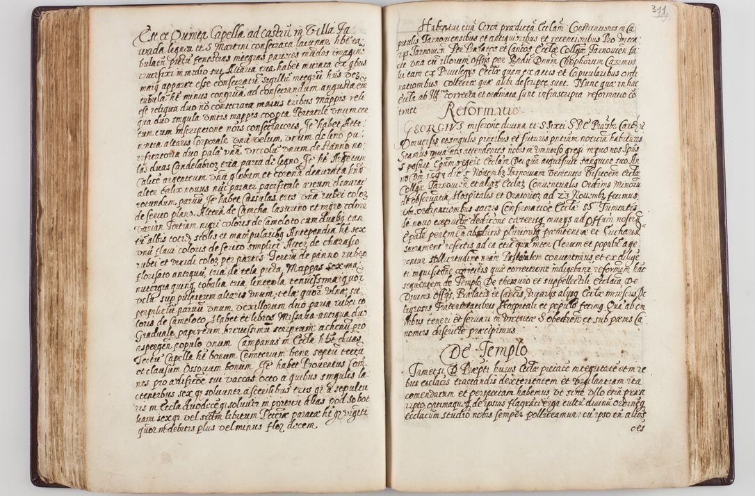 Zdjęcie nr 168 dla obiektu archiwalnego: Visitatio seconda Ecclesiae et Conventus Sacra tituli Corporis Christi Cracoviae in Cazimiria