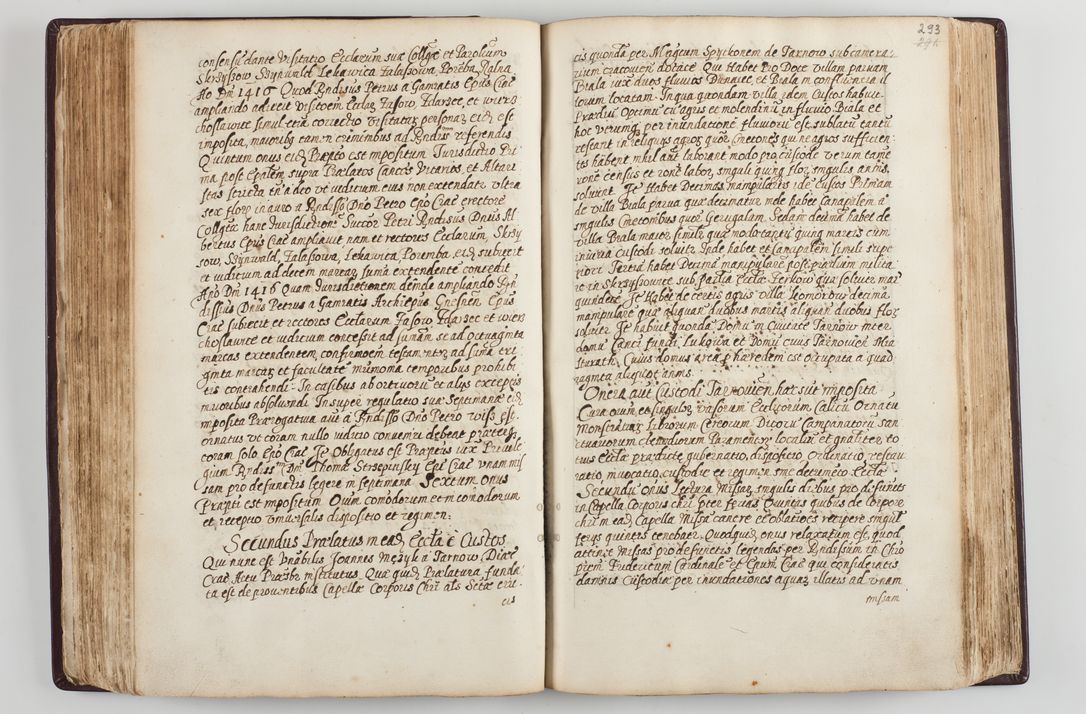 Zdjęcie nr 158 dla obiektu archiwalnego: Visitatio seconda Ecclesiae et Conventus Sacra tituli Corporis Christi Cracoviae in Cazimiria