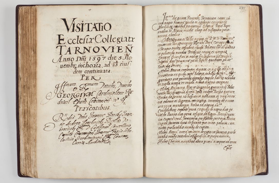 Zdjęcie nr 149 dla obiektu archiwalnego: Visitatio seconda Ecclesiae et Conventus Sacra tituli Corporis Christi Cracoviae in Cazimiria