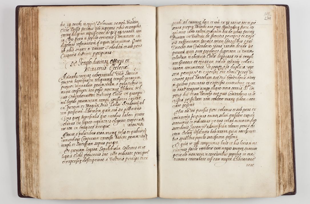 Zdjęcie nr 147 dla obiektu archiwalnego: Visitatio seconda Ecclesiae et Conventus Sacra tituli Corporis Christi Cracoviae in Cazimiria