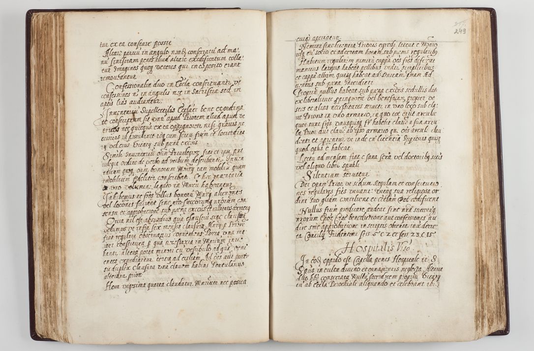 Zdjęcie nr 135 dla obiektu archiwalnego: Visitatio seconda Ecclesiae et Conventus Sacra tituli Corporis Christi Cracoviae in Cazimiria