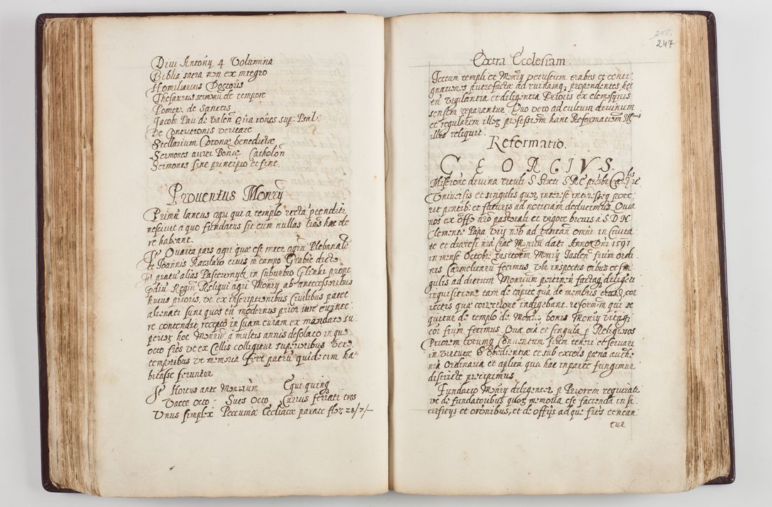 Zdjęcie nr 134 dla obiektu archiwalnego: Visitatio seconda Ecclesiae et Conventus Sacra tituli Corporis Christi Cracoviae in Cazimiria