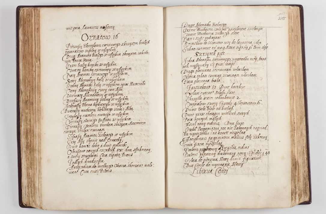 Zdjęcie nr 133 dla obiektu archiwalnego: Visitatio seconda Ecclesiae et Conventus Sacra tituli Corporis Christi Cracoviae in Cazimiria