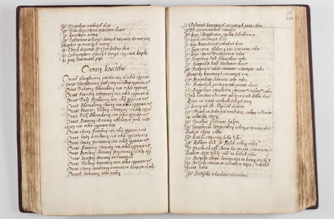 Zdjęcie nr 127 dla obiektu archiwalnego: Visitatio seconda Ecclesiae et Conventus Sacra tituli Corporis Christi Cracoviae in Cazimiria