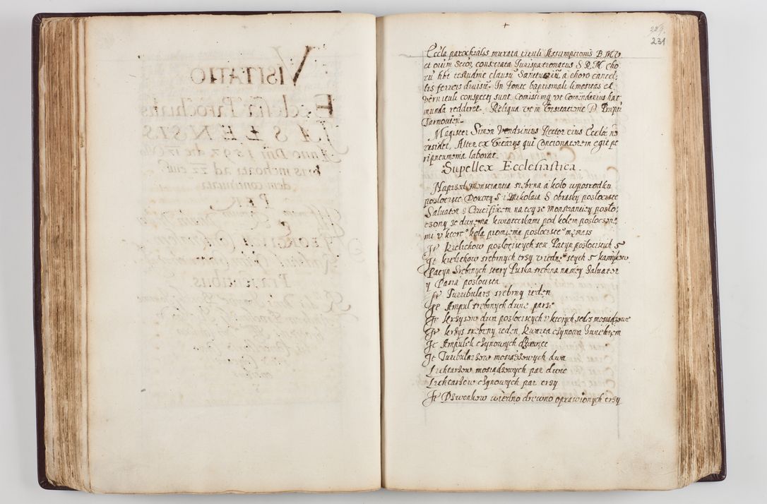 Zdjęcie nr 126 dla obiektu archiwalnego: Visitatio seconda Ecclesiae et Conventus Sacra tituli Corporis Christi Cracoviae in Cazimiria