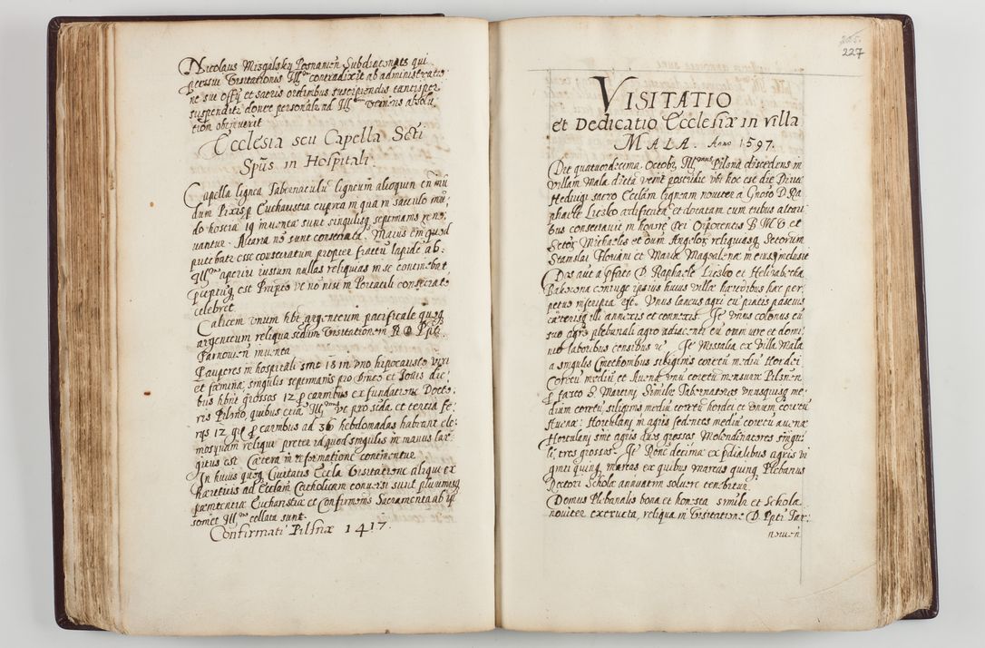 Zdjęcie nr 124 dla obiektu archiwalnego: Visitatio seconda Ecclesiae et Conventus Sacra tituli Corporis Christi Cracoviae in Cazimiria