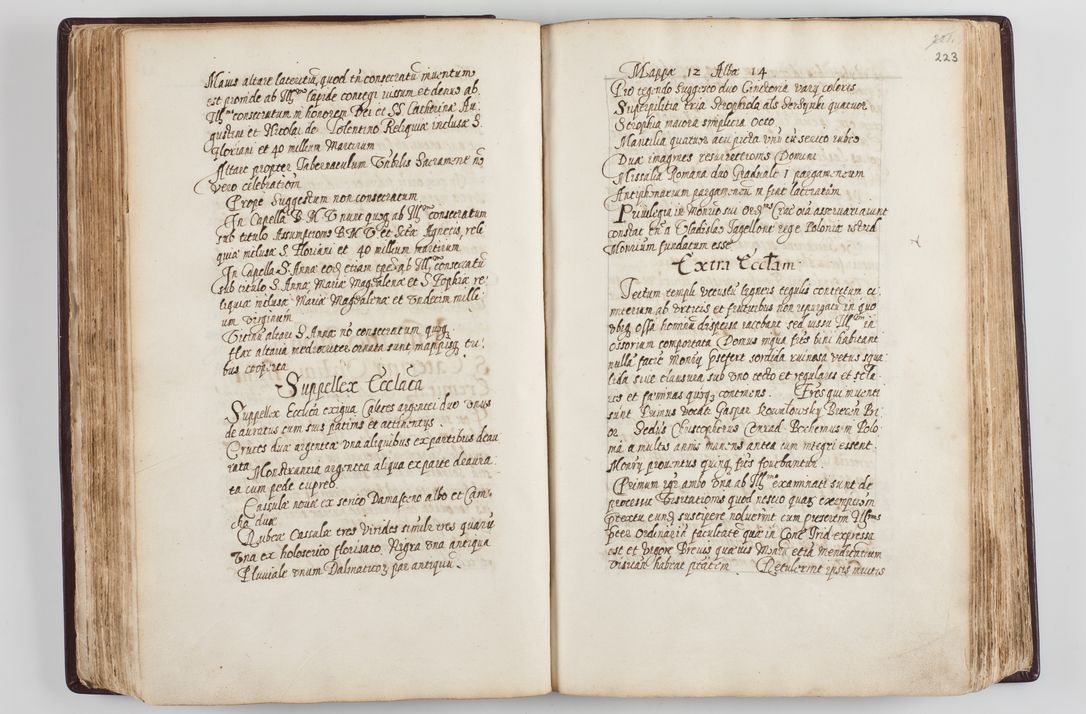 Zdjęcie nr 122 dla obiektu archiwalnego: Visitatio seconda Ecclesiae et Conventus Sacra tituli Corporis Christi Cracoviae in Cazimiria