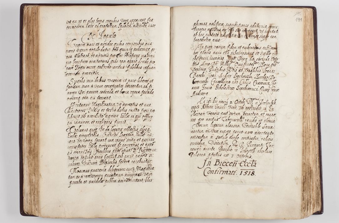 Zdjęcie nr 105 dla obiektu archiwalnego: Visitatio seconda Ecclesiae et Conventus Sacra tituli Corporis Christi Cracoviae in Cazimiria