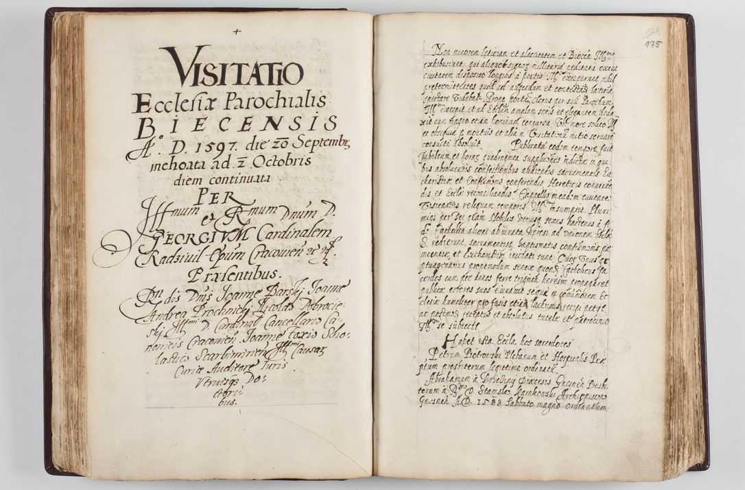 Zdjęcie nr 97 dla obiektu archiwalnego: Visitatio seconda Ecclesiae et Conventus Sacra tituli Corporis Christi Cracoviae in Cazimiria
