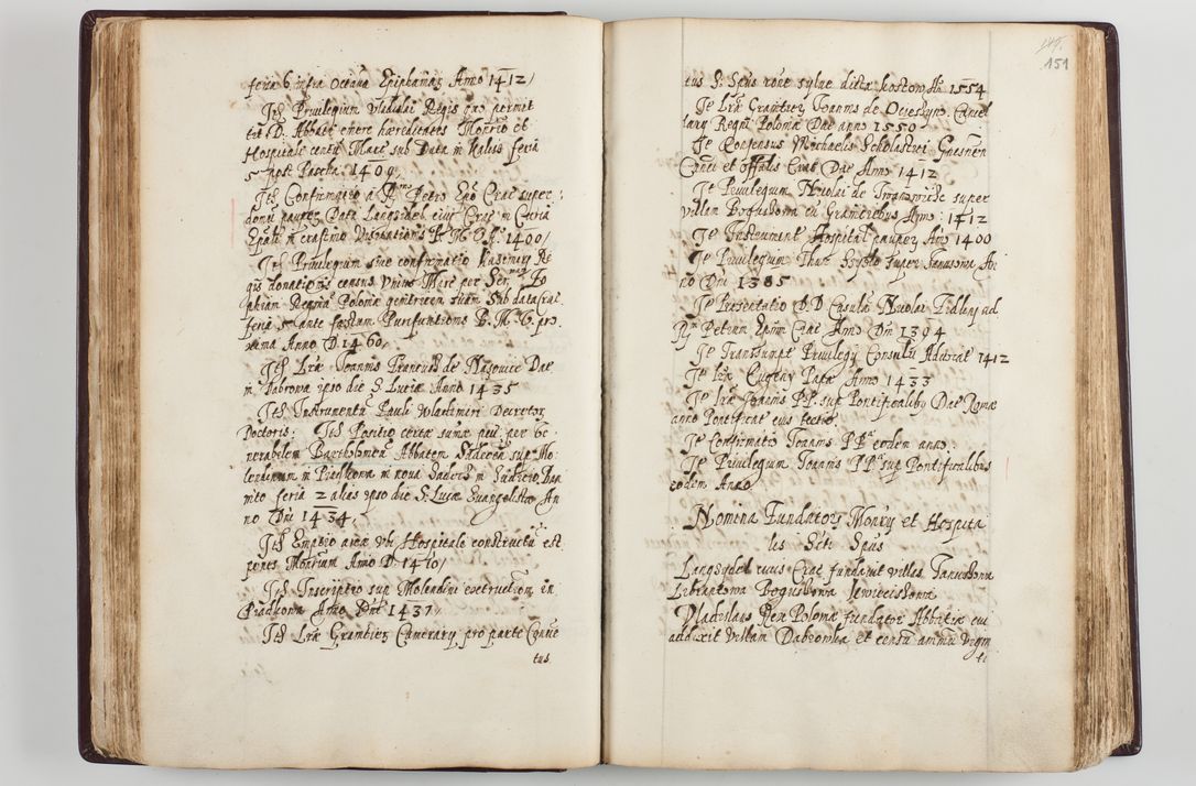 Zdjęcie nr 85 dla obiektu archiwalnego: Visitatio seconda Ecclesiae et Conventus Sacra tituli Corporis Christi Cracoviae in Cazimiria