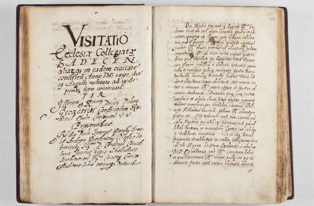Zdjęcie nr 61 dla obiektu archiwalnego: Visitatio seconda Ecclesiae et Conventus Sacra tituli Corporis Christi Cracoviae in Cazimiria