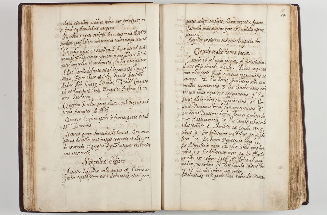 Zdjęcie nr 52 dla obiektu archiwalnego: Visitatio seconda Ecclesiae et Conventus Sacra tituli Corporis Christi Cracoviae in Cazimiria