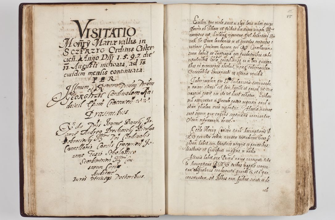 Zdjęcie nr 51 dla obiektu archiwalnego: Visitatio seconda Ecclesiae et Conventus Sacra tituli Corporis Christi Cracoviae in Cazimiria