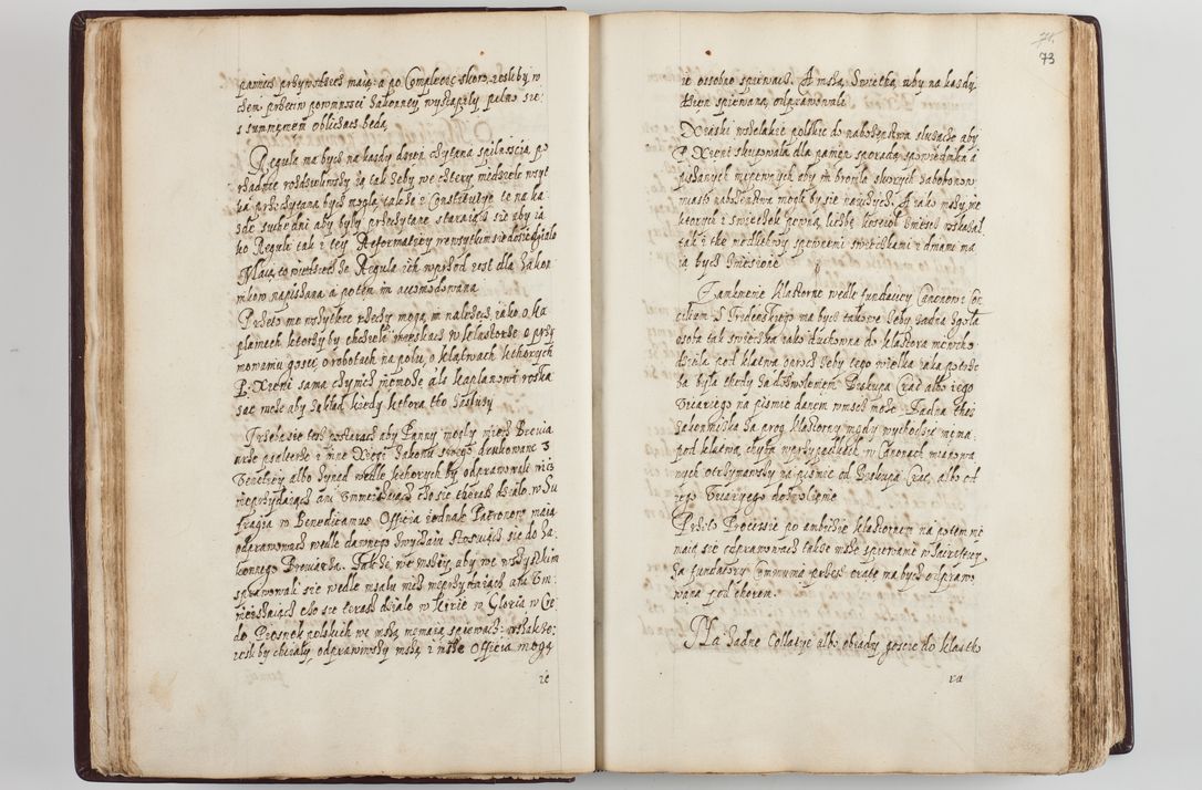 Zdjęcie nr 45 dla obiektu archiwalnego: Visitatio seconda Ecclesiae et Conventus Sacra tituli Corporis Christi Cracoviae in Cazimiria