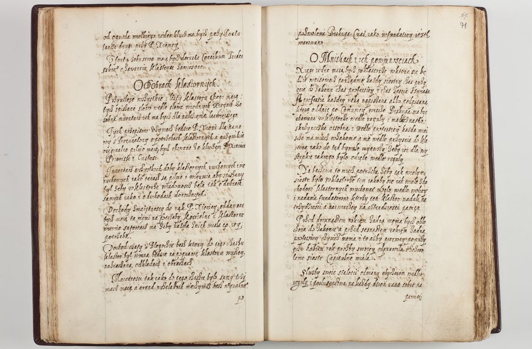 Zdjęcie nr 44 dla obiektu archiwalnego: Visitatio seconda Ecclesiae et Conventus Sacra tituli Corporis Christi Cracoviae in Cazimiria