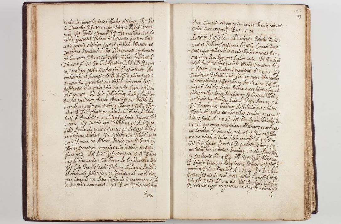 Zdjęcie nr 32 dla obiektu archiwalnego: Visitatio seconda Ecclesiae et Conventus Sacra tituli Corporis Christi Cracoviae in Cazimiria