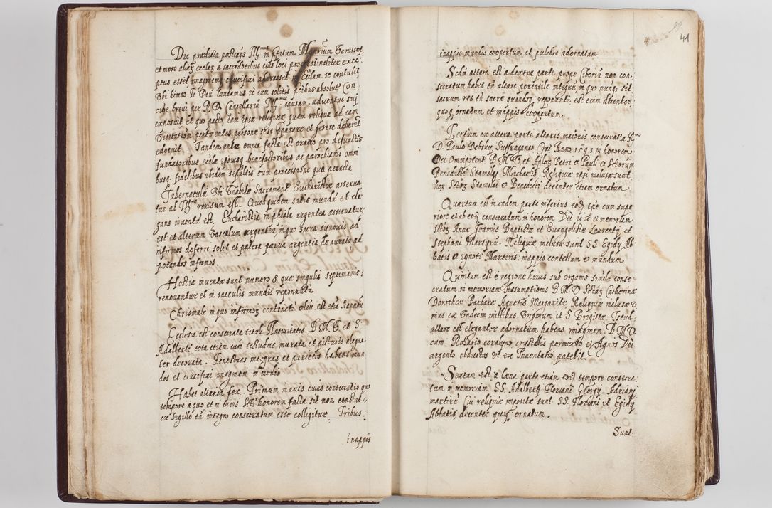 Zdjęcie nr 28 dla obiektu archiwalnego: Visitatio seconda Ecclesiae et Conventus Sacra tituli Corporis Christi Cracoviae in Cazimiria