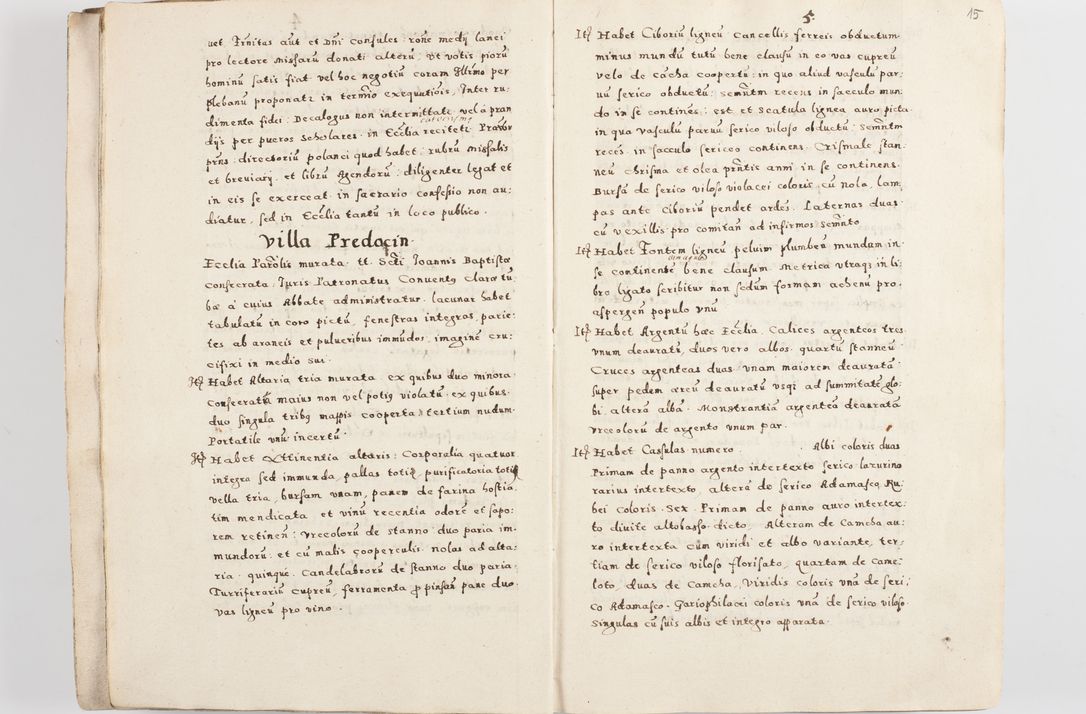 Zdjęcie nr 18 dla obiektu archiwalnego: Acta visitationis exterioris decanatuum Skalnensis, Wolbromensis, Leloviensis, Bytomiensis et Plesnensis ad Archid. Crac. pertinentium per R. D. Christoph. Kazimirski, Ep. Kijov Praep. Tarnov. a. D. 1598 factae.