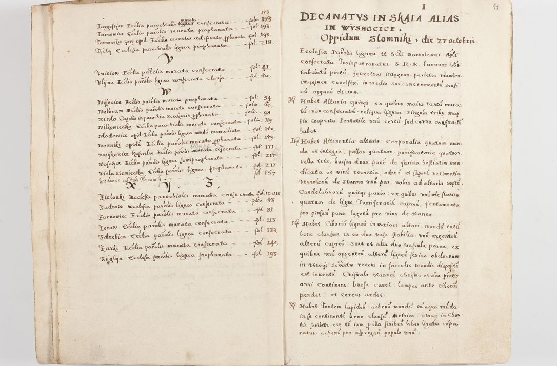 Zdjęcie nr 14 dla obiektu archiwalnego: Acta visitationis exterioris decanatuum Skalnensis, Wolbromensis, Leloviensis, Bytomiensis et Plesnensis ad Archid. Crac. pertinentium per R. D. Christoph. Kazimirski, Ep. Kijov Praep. Tarnov. a. D. 1598 factae.