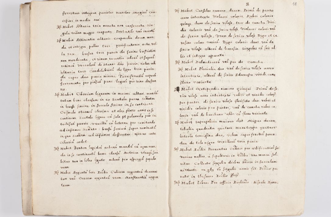 Zdjęcie nr 21 dla obiektu archiwalnego: Acta visitationis exterioris decanatuum Skalnensis, Wolbromensis, Leloviensis, Bytomiensis et Plesnensis ad Archid. Crac. pertinentium per R. D. Christoph. Kazimirski, Ep. Kijov Praep. Tarnov. a. D. 1598 factae.