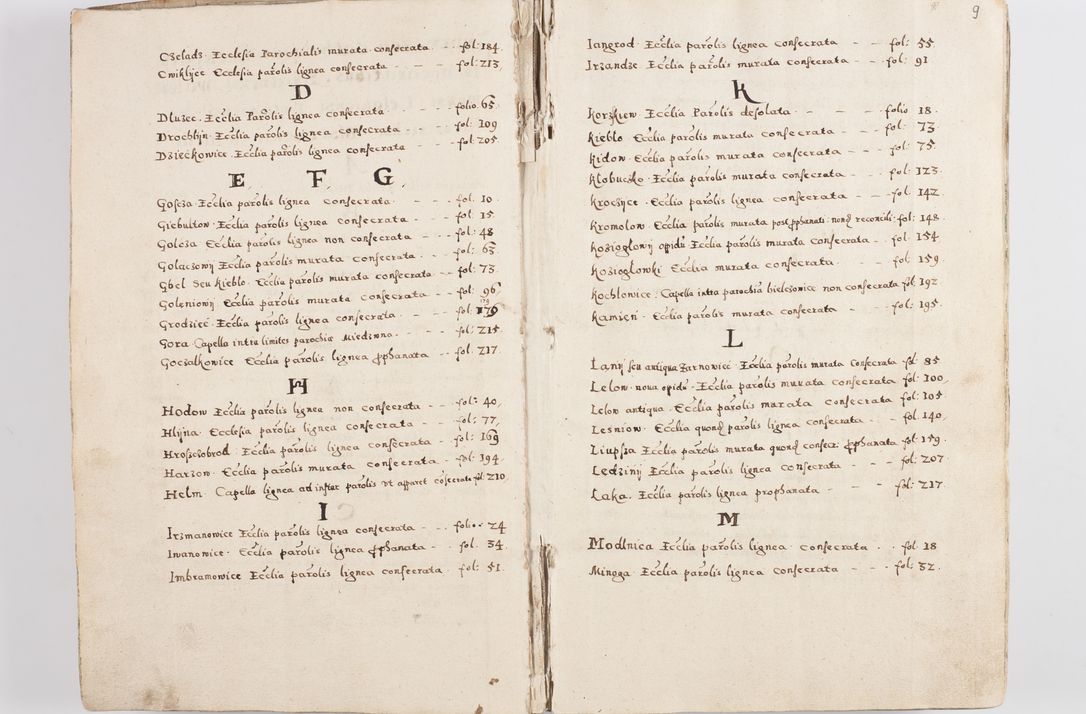 Zdjęcie nr 12 dla obiektu archiwalnego: Acta visitationis exterioris decanatuum Skalnensis, Wolbromensis, Leloviensis, Bytomiensis et Plesnensis ad Archid. Crac. pertinentium per R. D. Christoph. Kazimirski, Ep. Kijov Praep. Tarnov. a. D. 1598 factae.