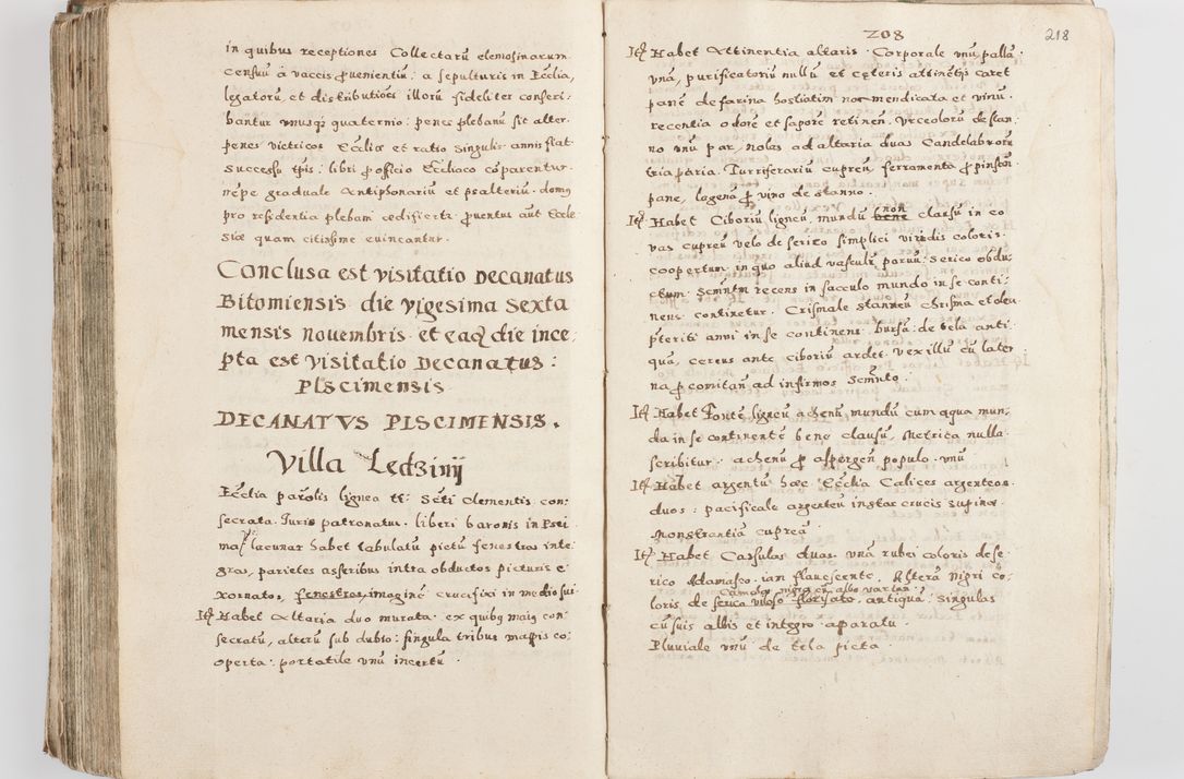 Zdjęcie nr 223 dla obiektu archiwalnego: Acta visitationis exterioris decanatuum Skalnensis, Wolbromensis, Leloviensis, Bytomiensis et Plesnensis ad Archid. Crac. pertinentium per R. D. Christoph. Kazimirski, Ep. Kijov Praep. Tarnov. a. D. 1598 factae.