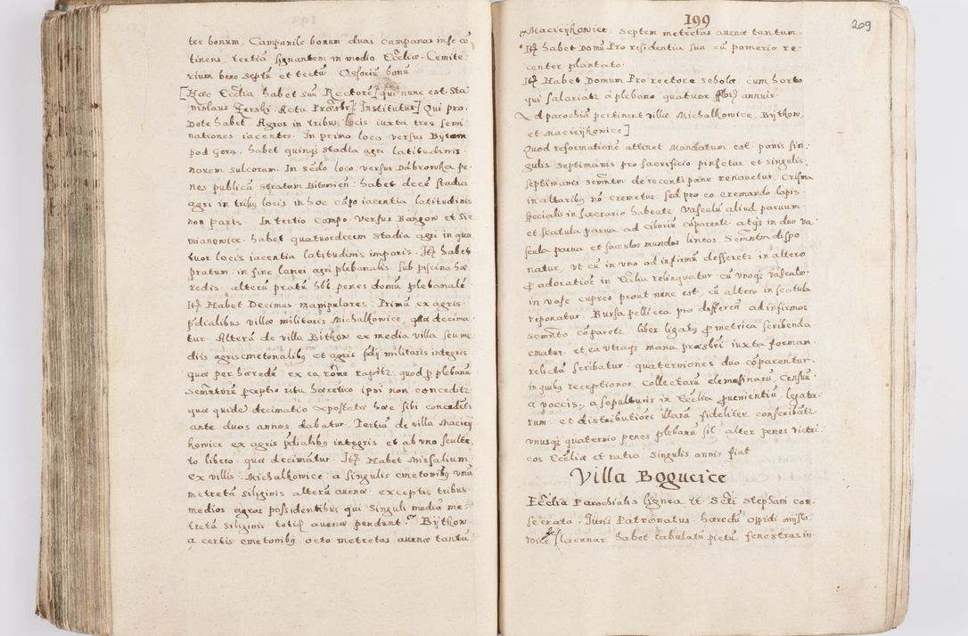 Zdjęcie nr 214 dla obiektu archiwalnego: Acta visitationis exterioris decanatuum Skalnensis, Wolbromensis, Leloviensis, Bytomiensis et Plesnensis ad Archid. Crac. pertinentium per R. D. Christoph. Kazimirski, Ep. Kijov Praep. Tarnov. a. D. 1598 factae.